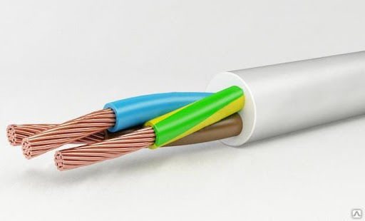 Соединительный кабель, провод ПВС ГОСТ 7399-97 размер: 2х10