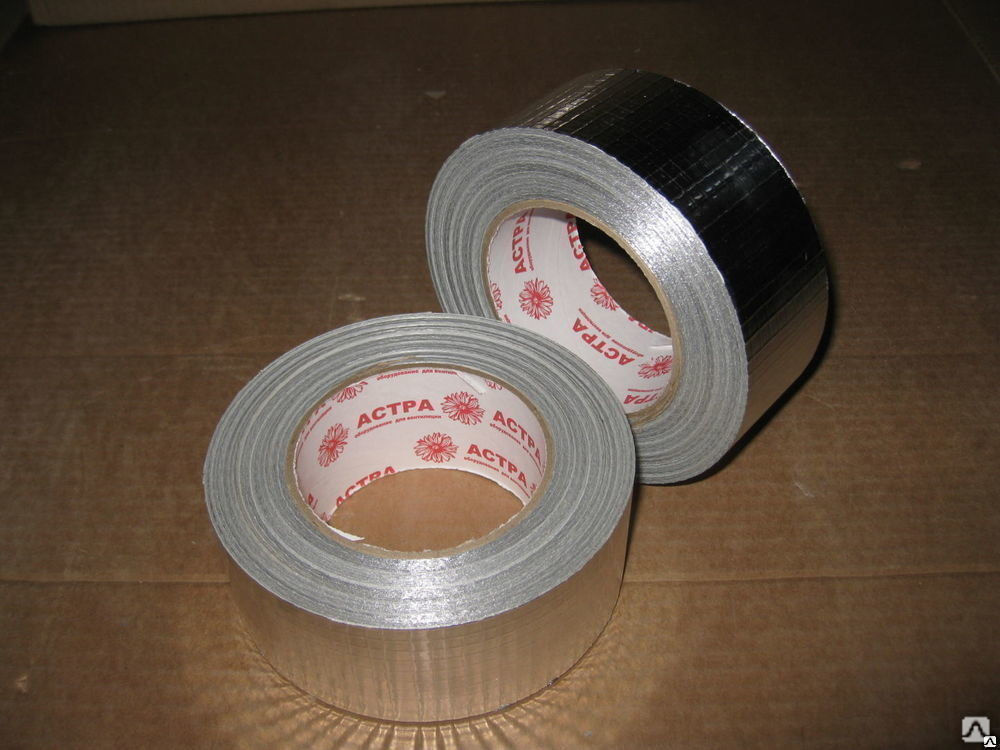 Скотч алюминиевый армированный в Челябинске от компании Астра