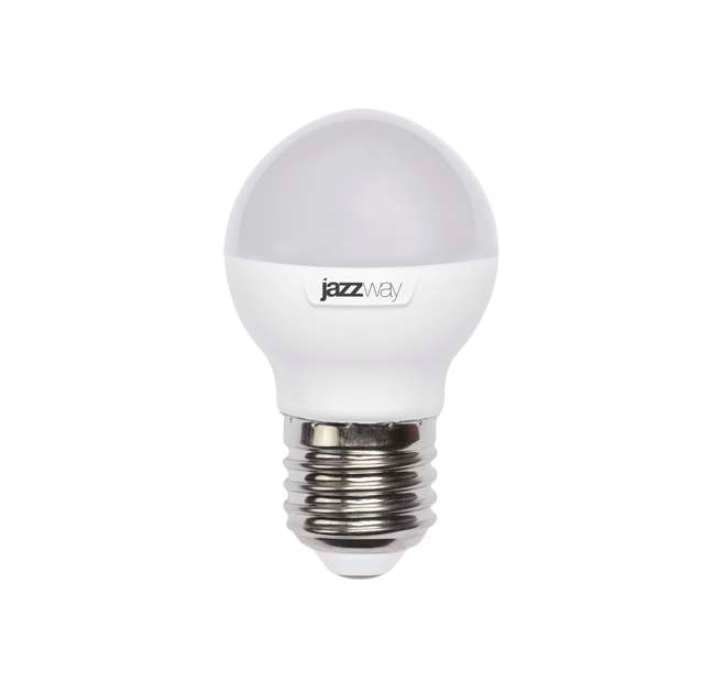 Лампа светодиодная LED PLED-SP-G45 E27 7 Вт 3000 К теплая белая 540 Лм JazzWay 4690601027863