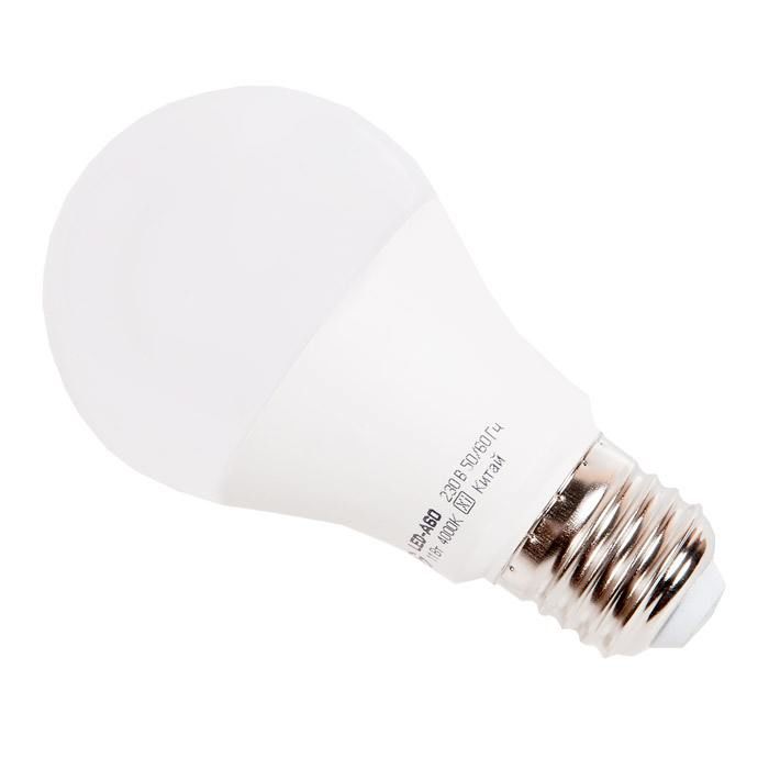 Лампа светодиодная ECO A60 шар E27 11 Вт 4000 К