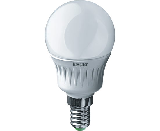 Лампа светодиодная LED Navigator 94 476 NLL-P-G45-5-230-2.7K-E14 шар теплая белая 330 Лм