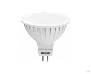 Лампа светодиодная LED Navigator 94 255 NLL-MR16-3-230-3K-GU5.3 3 Вт теплая белая 225 Лм 