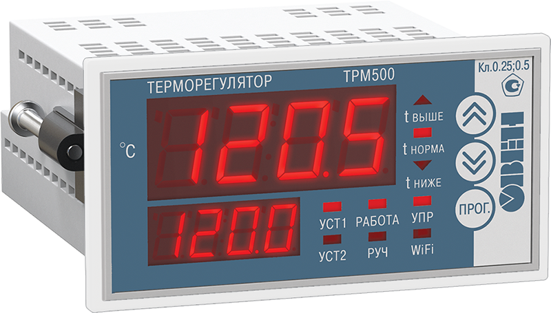 Измеритель-регулятор температуры ОВЕН ТРМ500