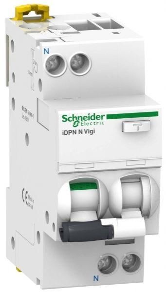Выключатель автоматический дифференциального тока 2п C 20А 30мА тип AC 6кА Acti9 iDPN Vigi SchE A9D31620 Schneider Elect