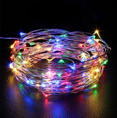 Гирлянда-роса "Конский хвост" 200 LED, 10х2 м разноцветная