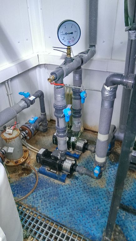 Станция очистки питьевой воды контейнерного типа (УПВ) 3