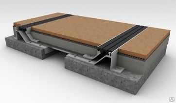 Профиль для деформационного шва. Dewmark Standart SV