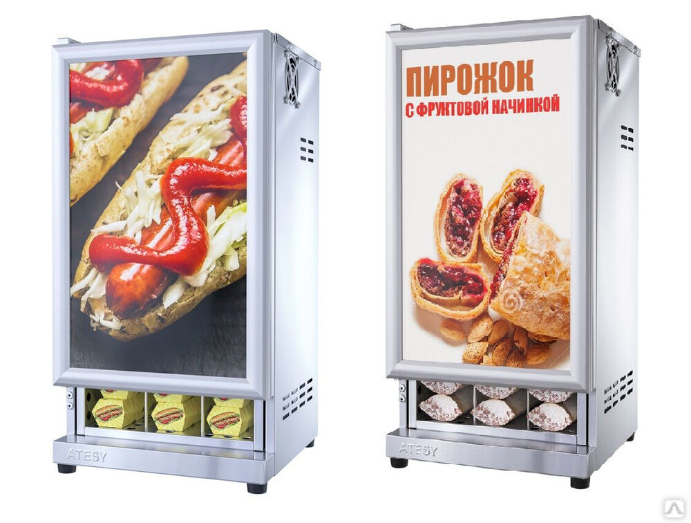 Шкаф тепловой для пирожков и хот-догов ФИОЛЕНТ ШТХ-24-350.350-01