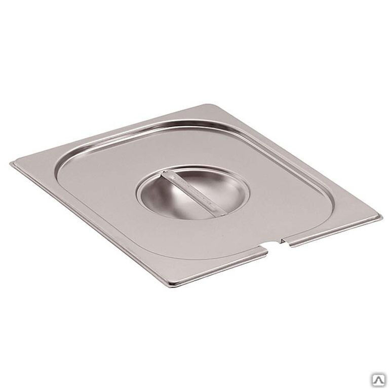 Крышка для гастроемкости с отверстием для ложки GN — 1/2 (F)