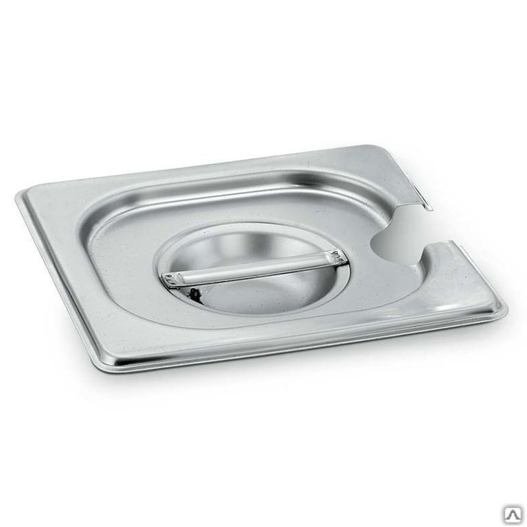 Крышка для гастроемкости с отверстием для ложки GN — 1/6 (F)