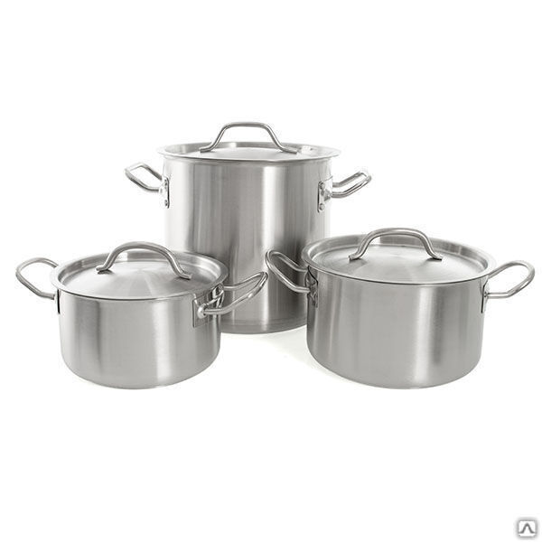 Набор посуды «Магия вкуса» Кастрюли 2,0+2,7+6,0 Foodatlas (F)