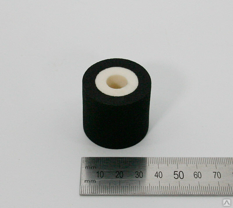Ролик красящий (32*35мм) черн (M)