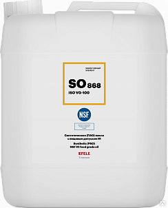 Синтетическое (ПАО) масло с пищевым допуском H1 EFELE SO-868